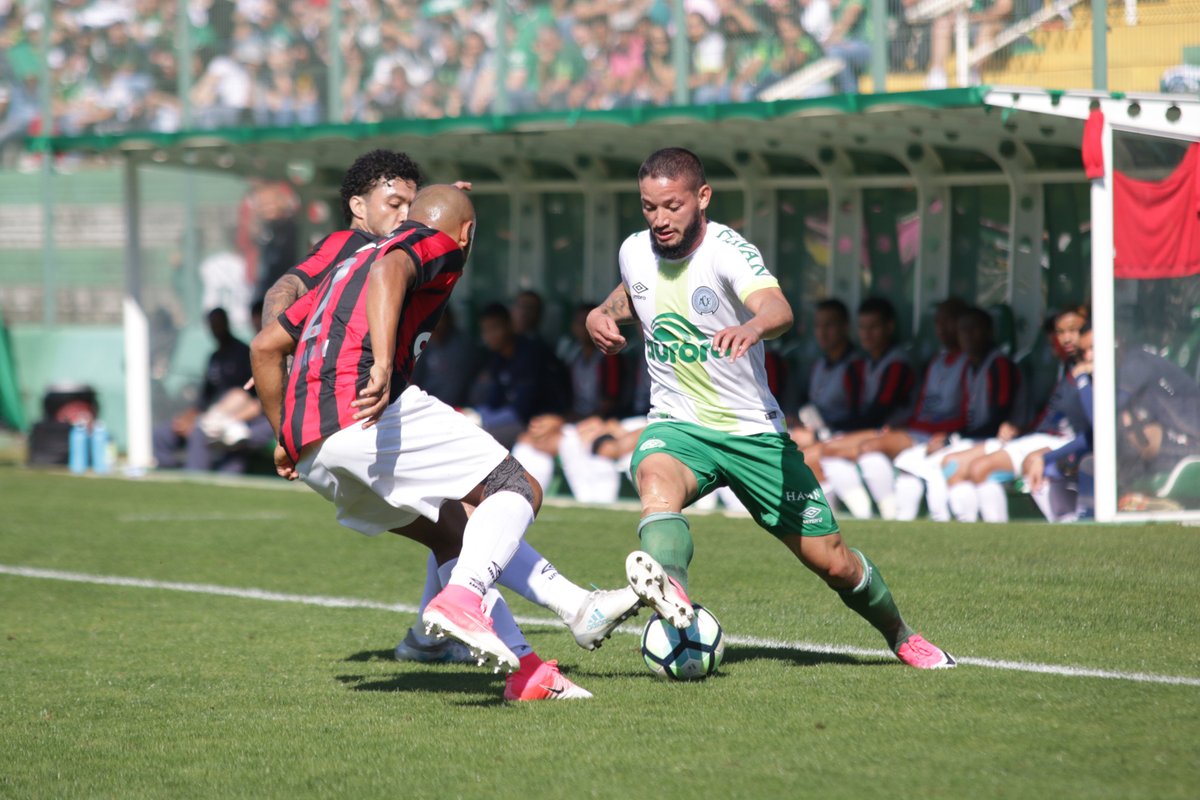 Termina tudo igual na Arena Condá